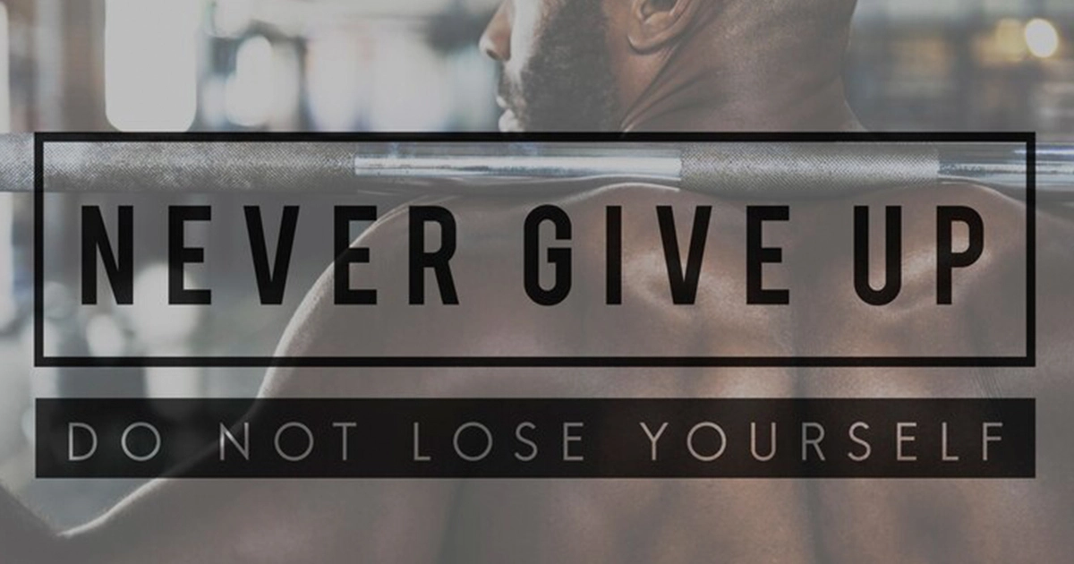 Never give Up